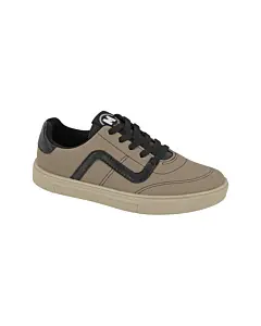 Tenis Molekinho 2801122181 27/36 Taupe/Preto