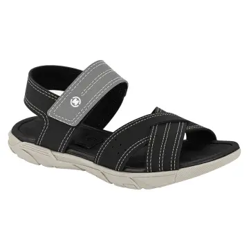 Sandália Molekinho Franciscana Chic 2400.176.139(R$39,90 X 12 PARES)(27/36) PRETO/CINZA