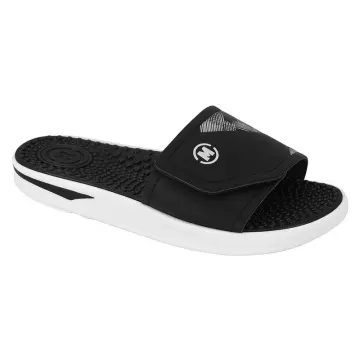 Chinelo Slide Molekinho 2421.116.288 com Velcro(R$35,90 X 12 PARES)(27/36)PRETO/BRANCO