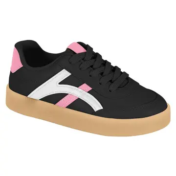Tênis Casual Molekinha 2582.103(R$44,90 X 12 PARES)(26/36) PRETO/BRANCO/ROSA