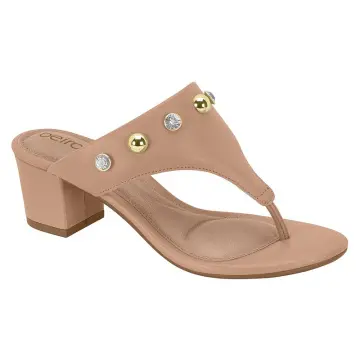Tamanco Feminino Beira Rio 8246.1208 (R$49,90 X 12 PARES)(34/39)-NUDE