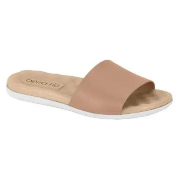 Tamanco Rasteira Slide Beira Rio 8360.303 (R$26,90 X 12 PARES)(34/39) NUDE