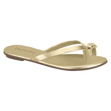 Tamanco Beira Rio Conforto 8384.767.305(R$29,90 X 12 PARES)(34/39)DOURADO
