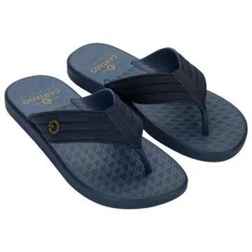 Chinelo Cartago Montreal 11729 (R$30,90 X 12 PARES) (37/44)-AZUL/AZUL/AMARELO