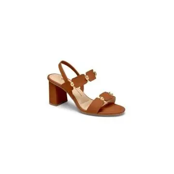 Sandália Feminina de Salto Bloco Dakota Y8762.0012(R$94,90 X 9 PARES)(34/39)-MASCAVO