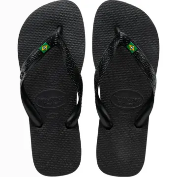 Chinelo Havaianas Brasil 37/38(R$32,90 X 12 PARES) PRETO