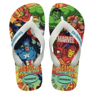 Havaianas Inf. Kids Marvel 414830035 - BRANCO/BRANCO 23/32