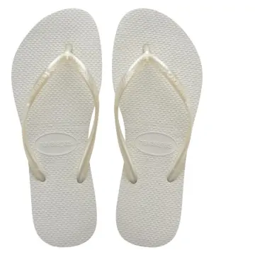Chinelo Havaianas Slim 37/38 (R$25,90 X 12 PARES) BRANCO