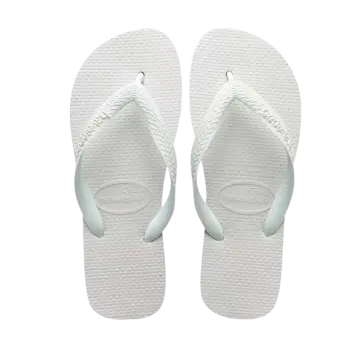 Chinelo Havaianas Top 45/46 (R$22,90 12 X PARES) BRANCO