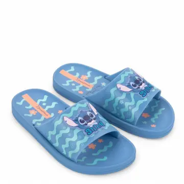 Chinelo Infantil panema Disney Stitch 27367 (R$30,30 X 12 PARES)(23/32)-AZUL/AZUL MEDIO/ROSA