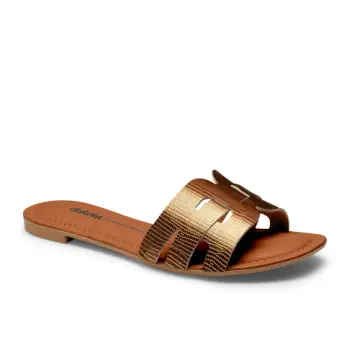 Rasteira Feminina Dakota Y9551(R$56,90 X 9 PARES)(34/39)-BRONZE