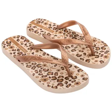 Chinelo Feminino Ipanema Happy 25279 (R$14,50 X 12 PARES)(34/39)-BEGE/OURO/MARROM