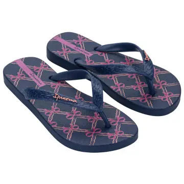 Chinelo Feminino Ipanema Happy 25279 (R$14,50 X 12 PARES)(34/39)-AZUL/AZUL/ROSA