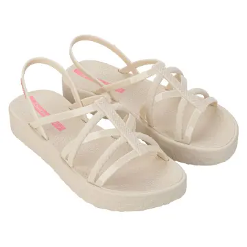 Sandália Ipanema Diversa Flatform 27238 (R$19,90 X 12 PARES)(34/39)-BEGE/BEGE/ROSA