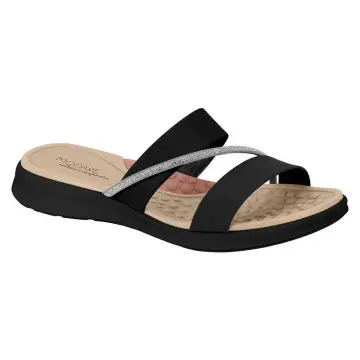 Sandália Modare 7174.115 (R$49,90 X 12 PARES)(34/39)-PRETO/CRISTAL