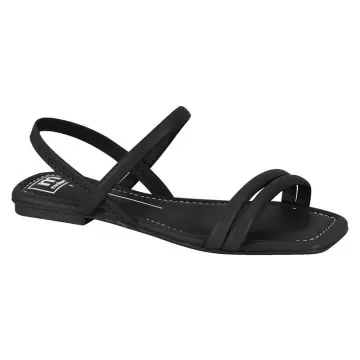 Sandália Rasteira Moleca 5462.111.239(R$32,90 X 12 PARES)(34/39)PRETO