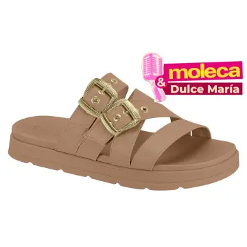 Sandália Feminina Moleca 5490.124 (R$55,90 X 12 PARES)(34/39)-NUDE