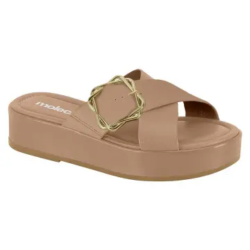 Sandália Moleca 5553.101 (R$56,90 X 12PARES)(34/39)-NUDE