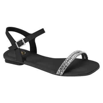 Sandália Rasteira Molekinha Soft Pop 2354.107(R$37,90 X 12 PARES) (26/36) PRETO/CRISTAL